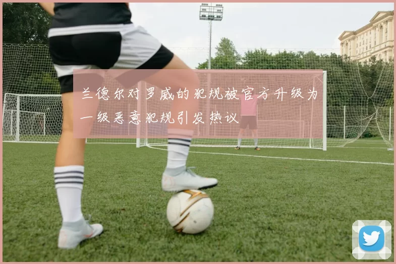 兰德尔对罗威的犯规被官方升级为一级恶意犯规引发热议